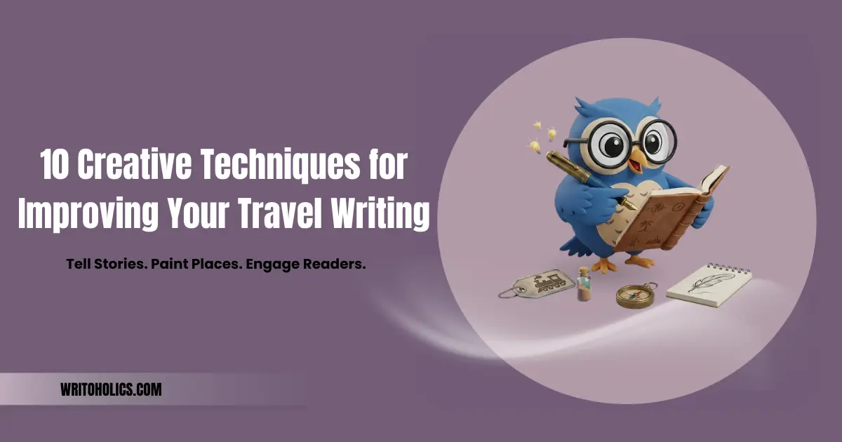 10 Creative Techniques for Improving Your Travel Writing